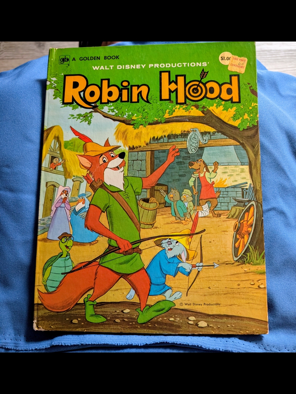 Disney Robin Hood Storybook – Green, Red, Blue, Yellow, Brown